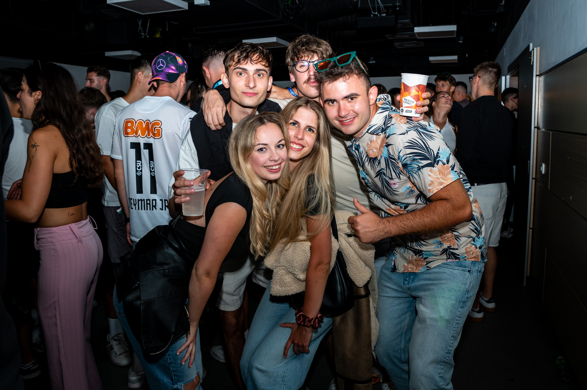 At night, entertainment took centre stage at the Bridge Student and Faculty Club. (Photos: András Adorján)